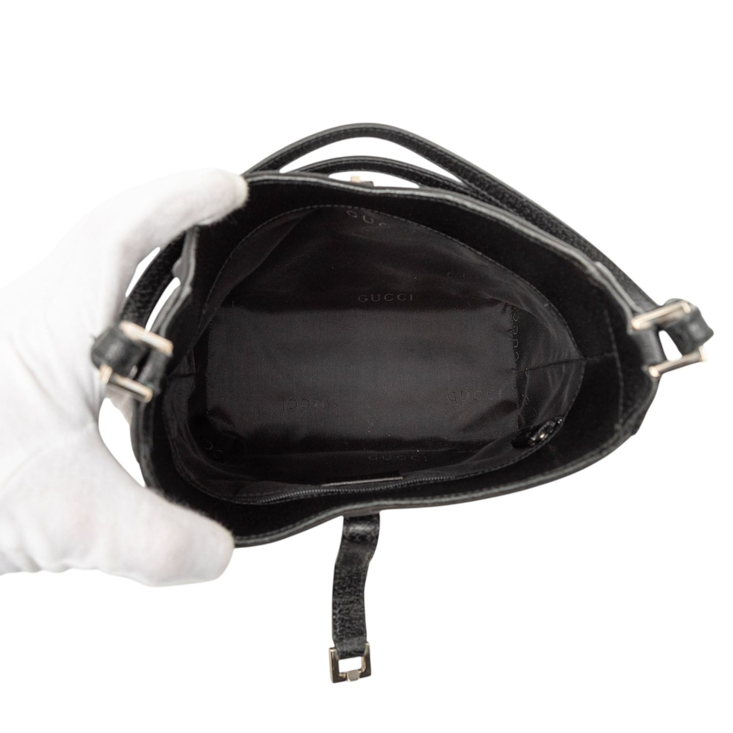 Gucci Canvas Jackie Shoulder Bag