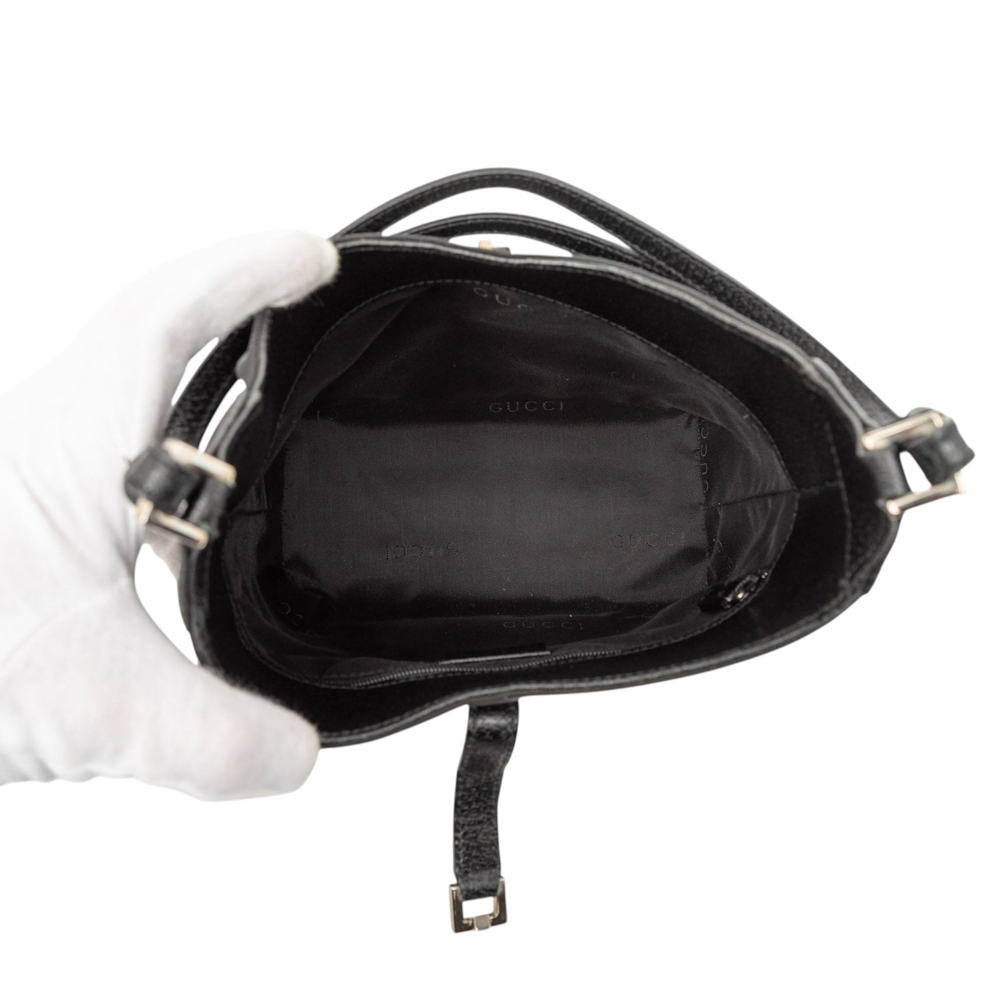 Gucci Canvas Jackie Shoulder Bag