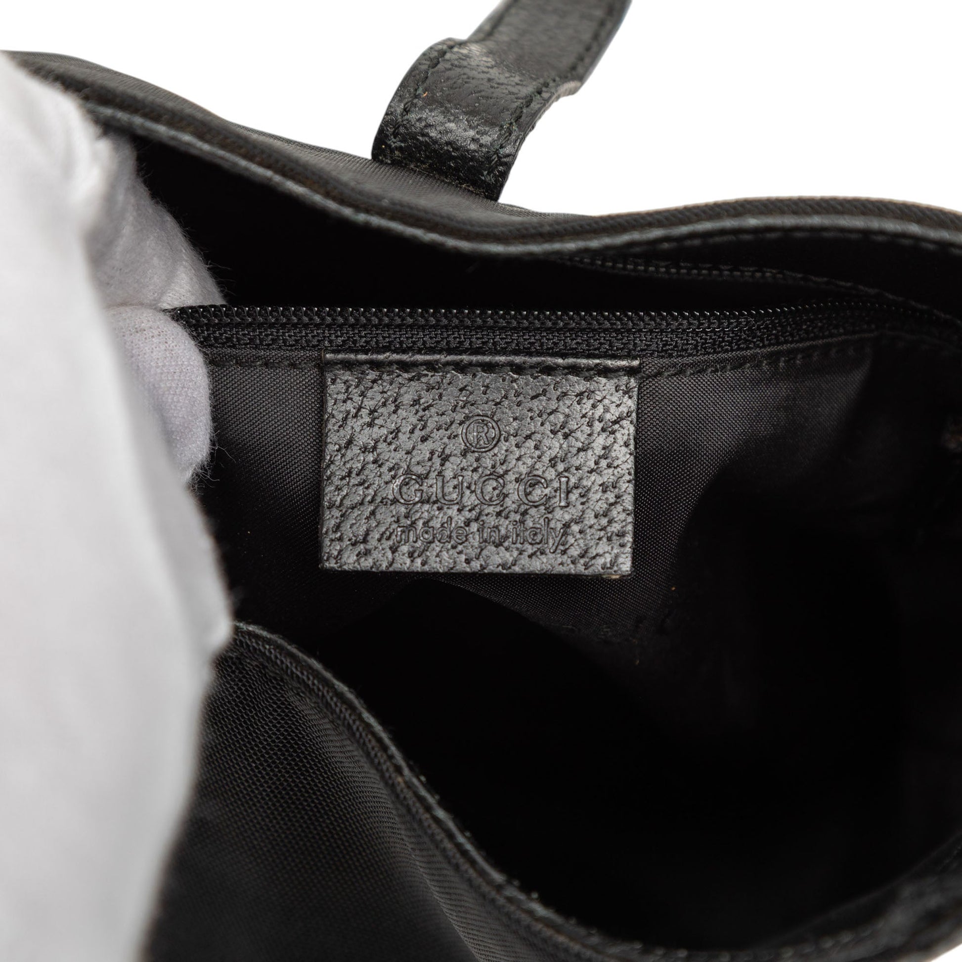 Gucci Canvas Jackie Shoulder Bag