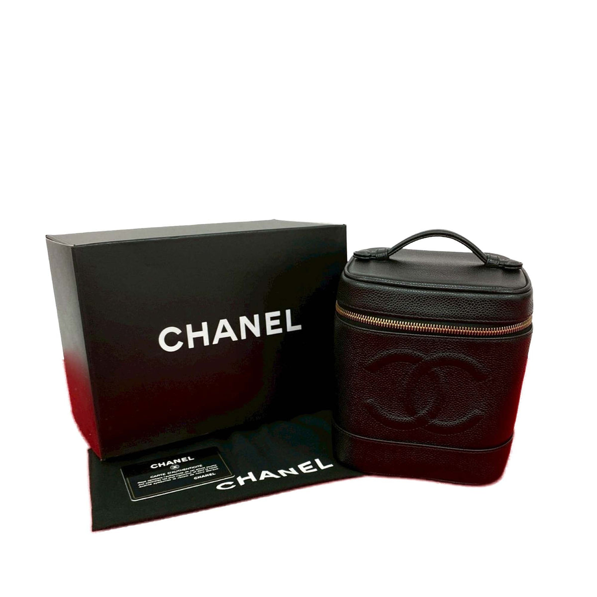 Chanel CC Caviar Vanity Case