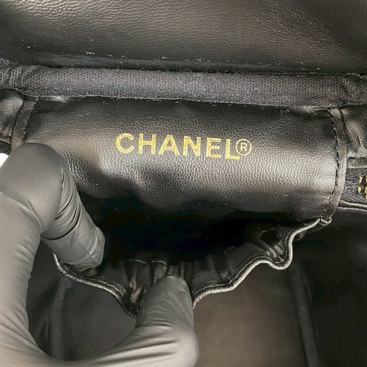 Chanel CC Caviar Vanity Case