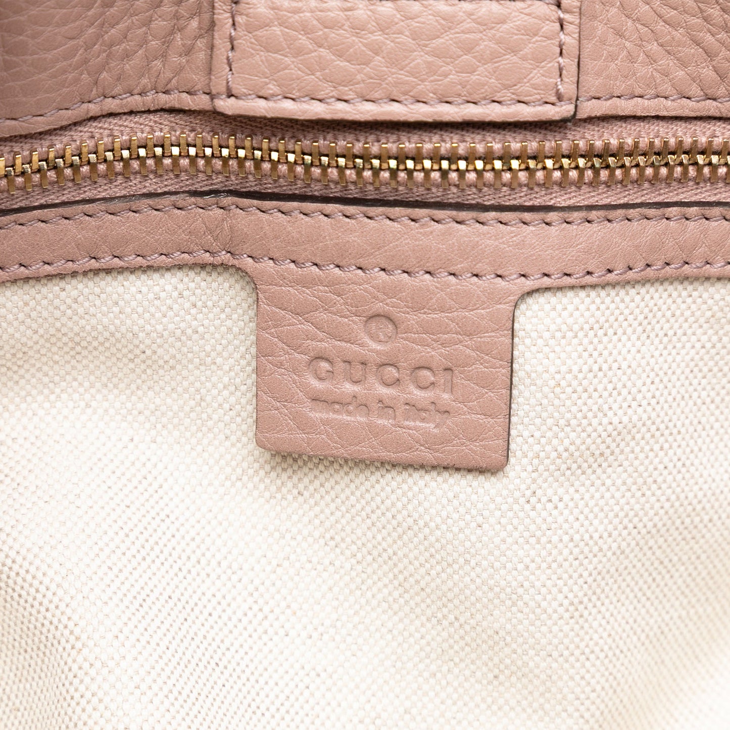 Gucci Medium Calfskin Bamboo Shopper Satchel