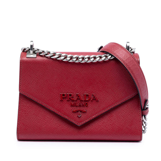 Saffiano Cuir Monochrome Envelope Crossbody