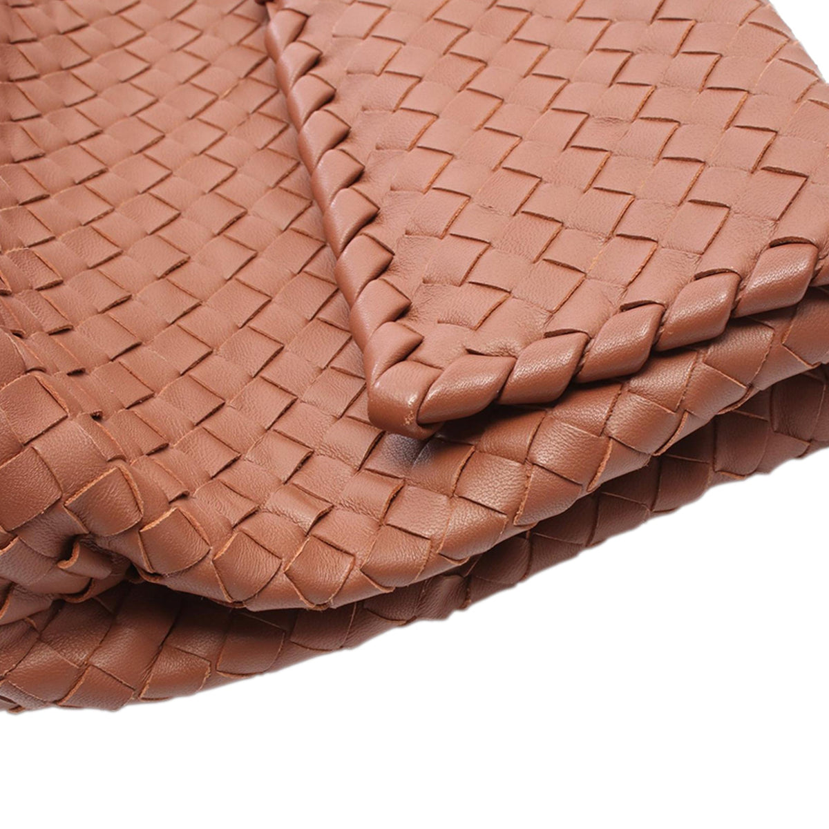 Bottega Veneta Intrecciato Olimpia — Brown