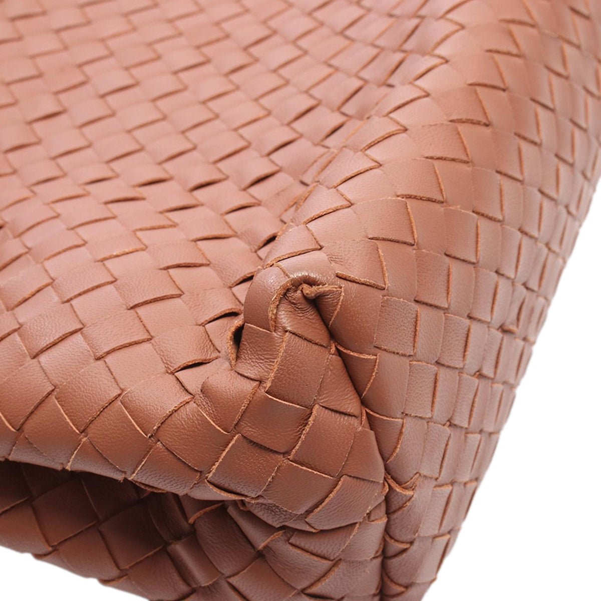 Bottega Veneta Intrecciato Olimpia — Brown