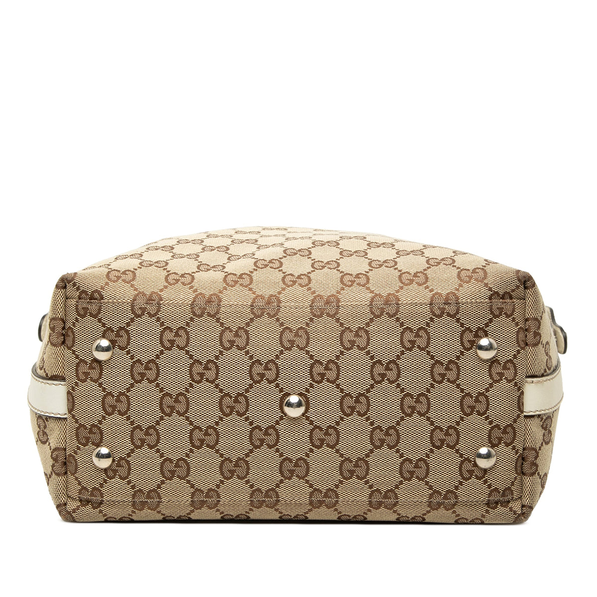 Gucci GG Canvas Web Match Ball Tote