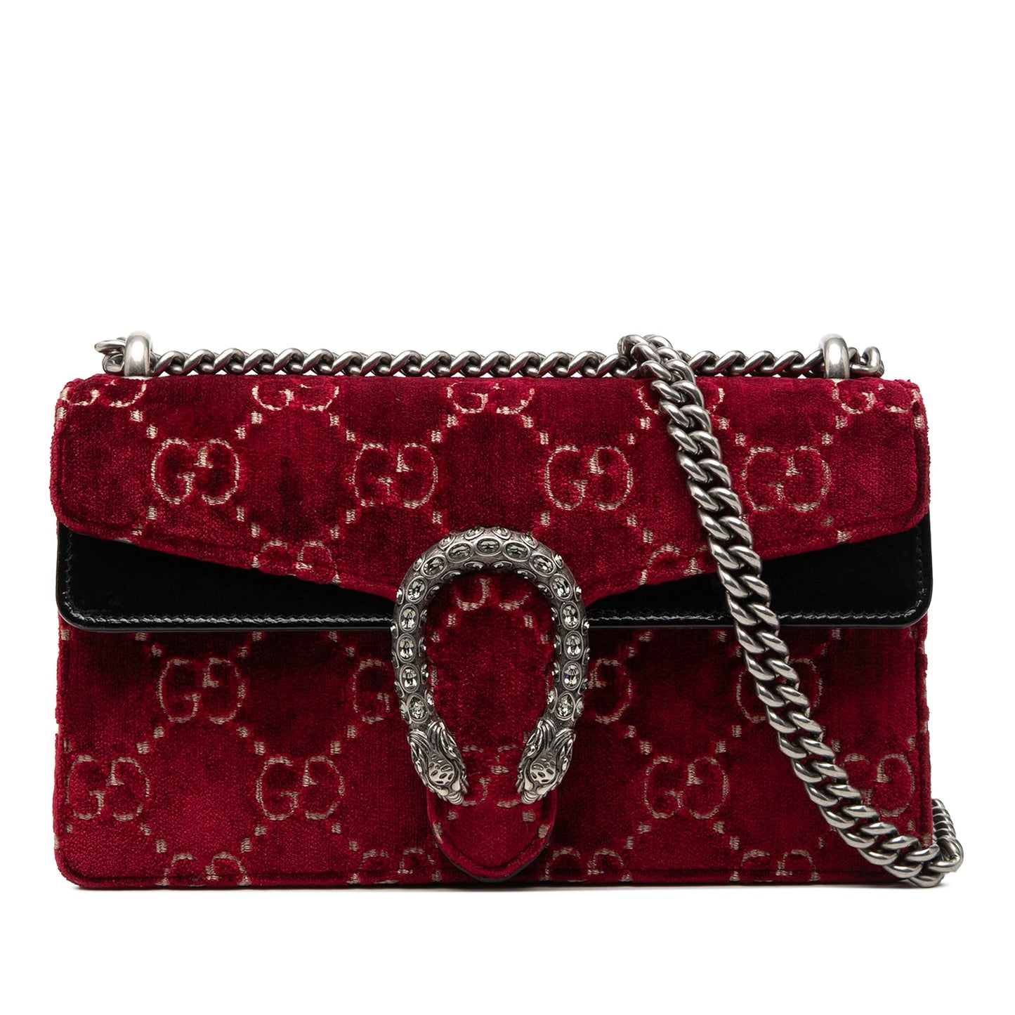 Medium GG Velvet Dionysus Crossbody