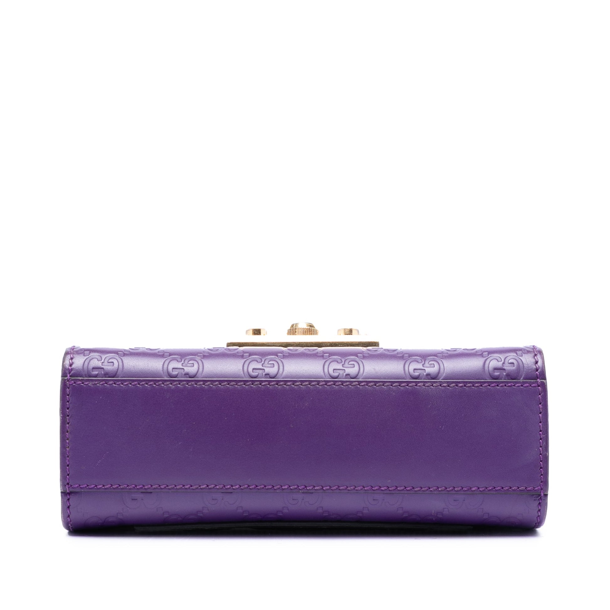 Gucci Small Guccissima Padlock Crossbody