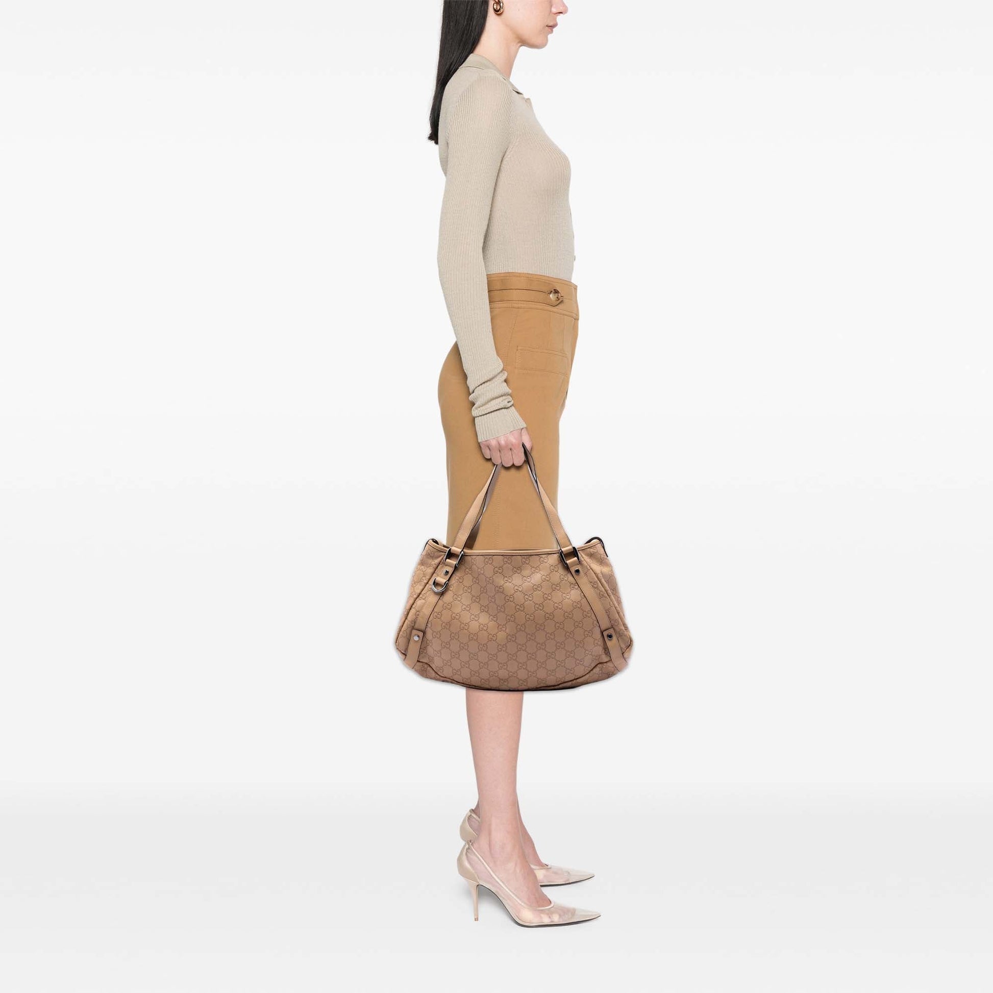 Gucci Guccissima Abbey D Ring Tote