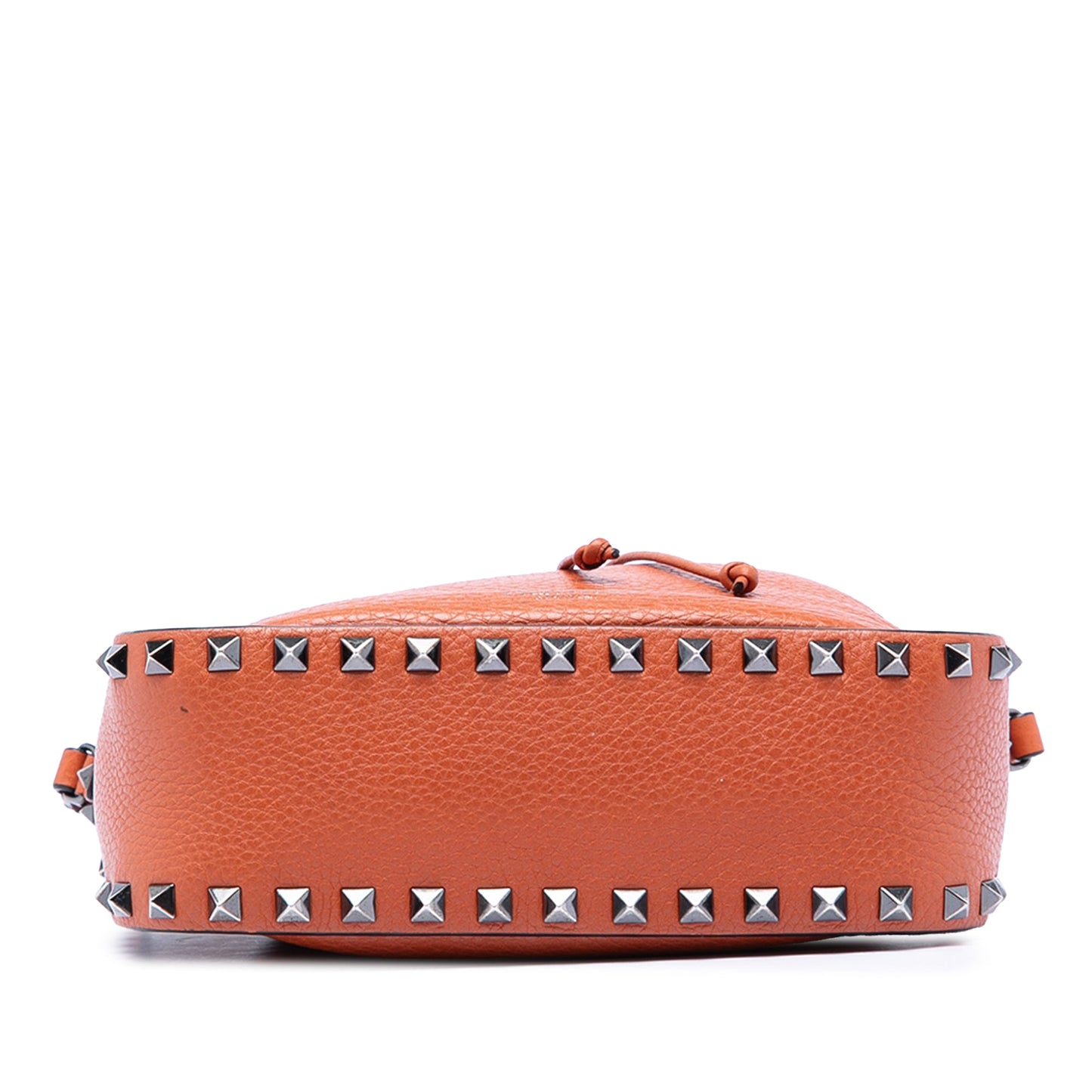 Valentino Grained Calfskin Rockstud Bucket Bag