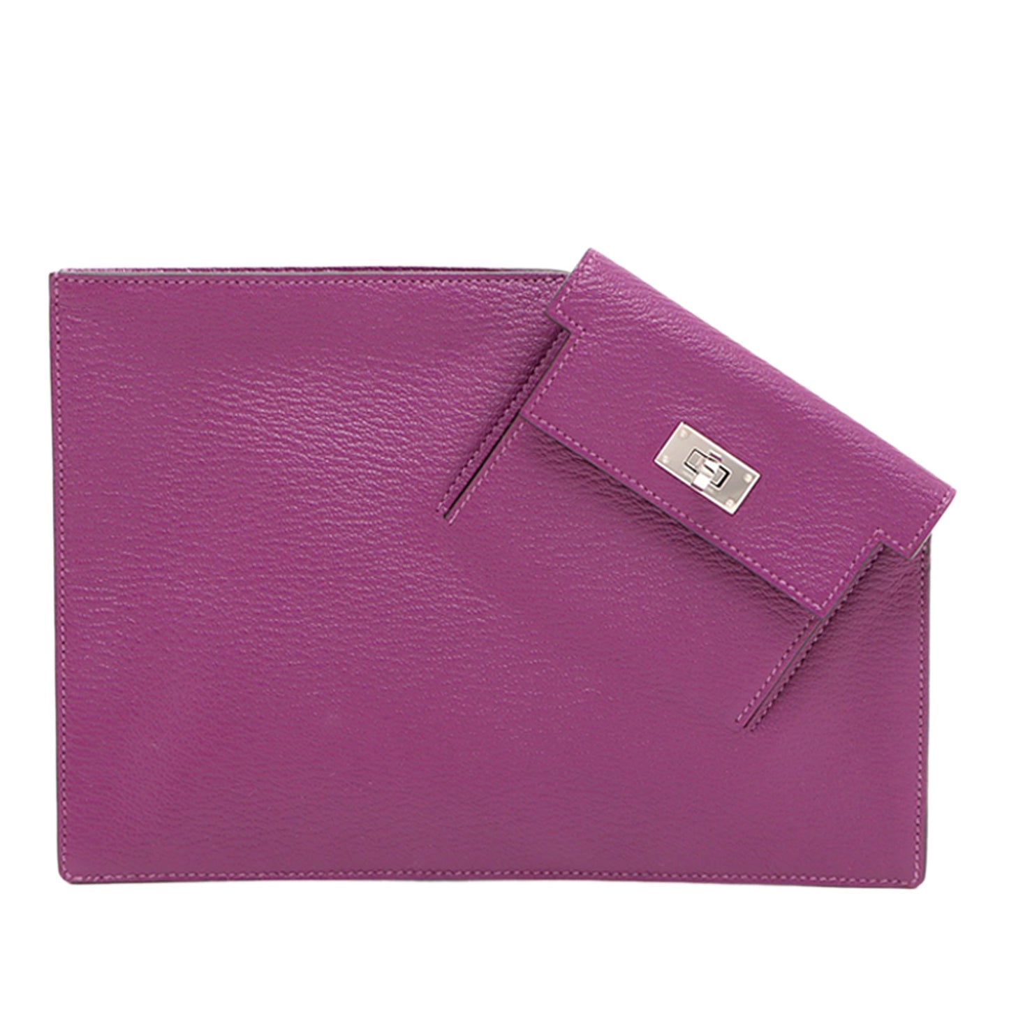 Hermès Chevre Mysore Kelly Pocket To Go Pouch