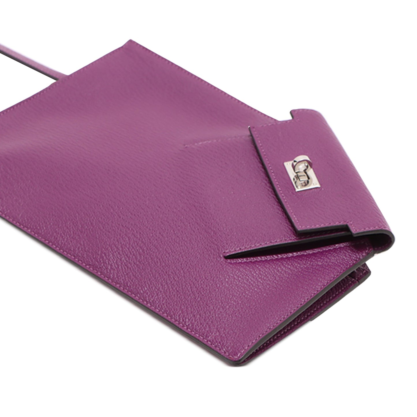 Hermès Chevre Mysore Kelly Pocket To Go Pouch