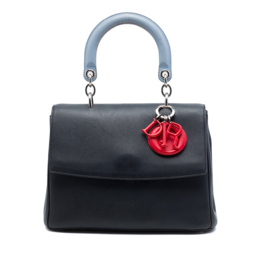 Dior Small Tricolor Calfskin Be Dior Flap