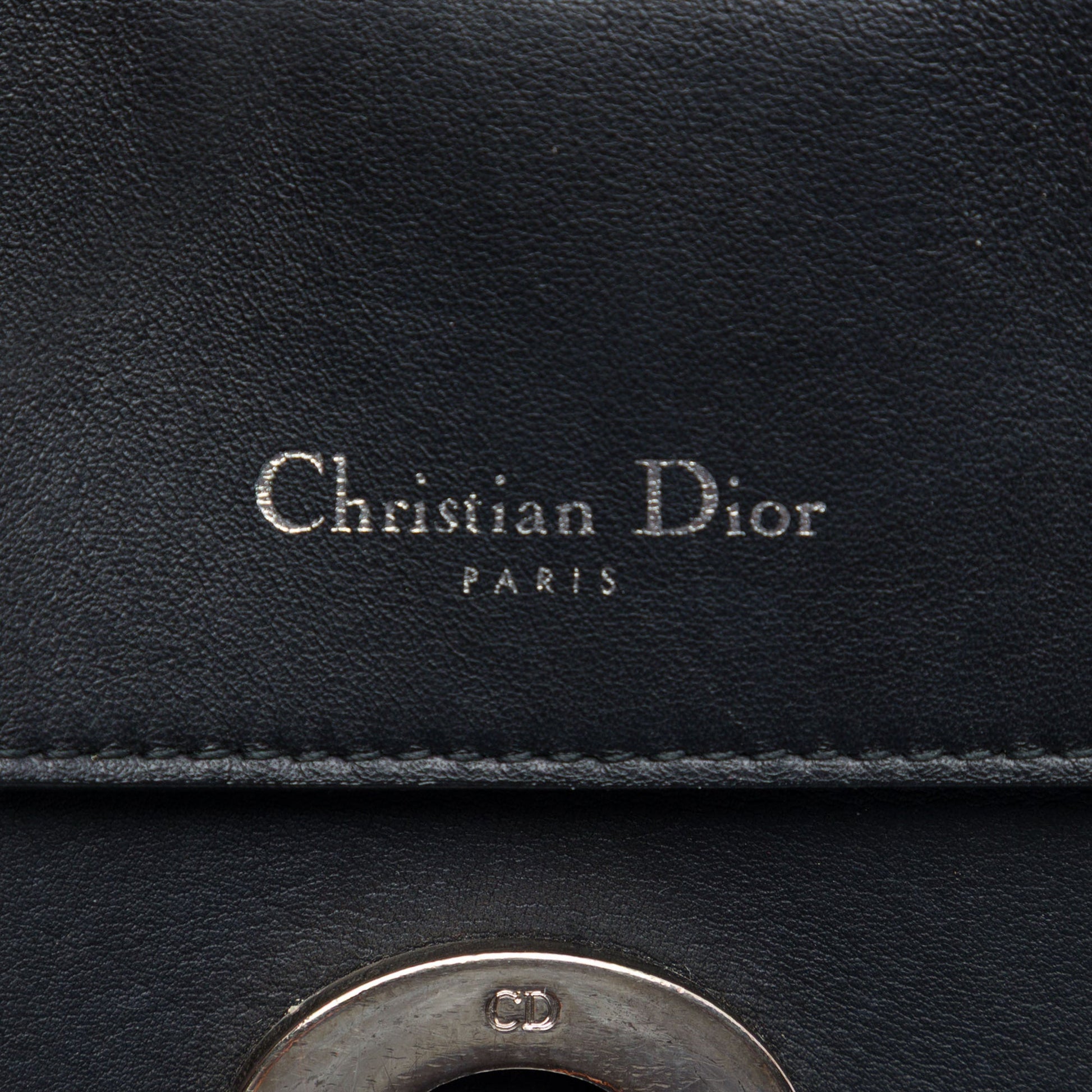 Dior Small Tricolor Calfskin Be Dior Flap