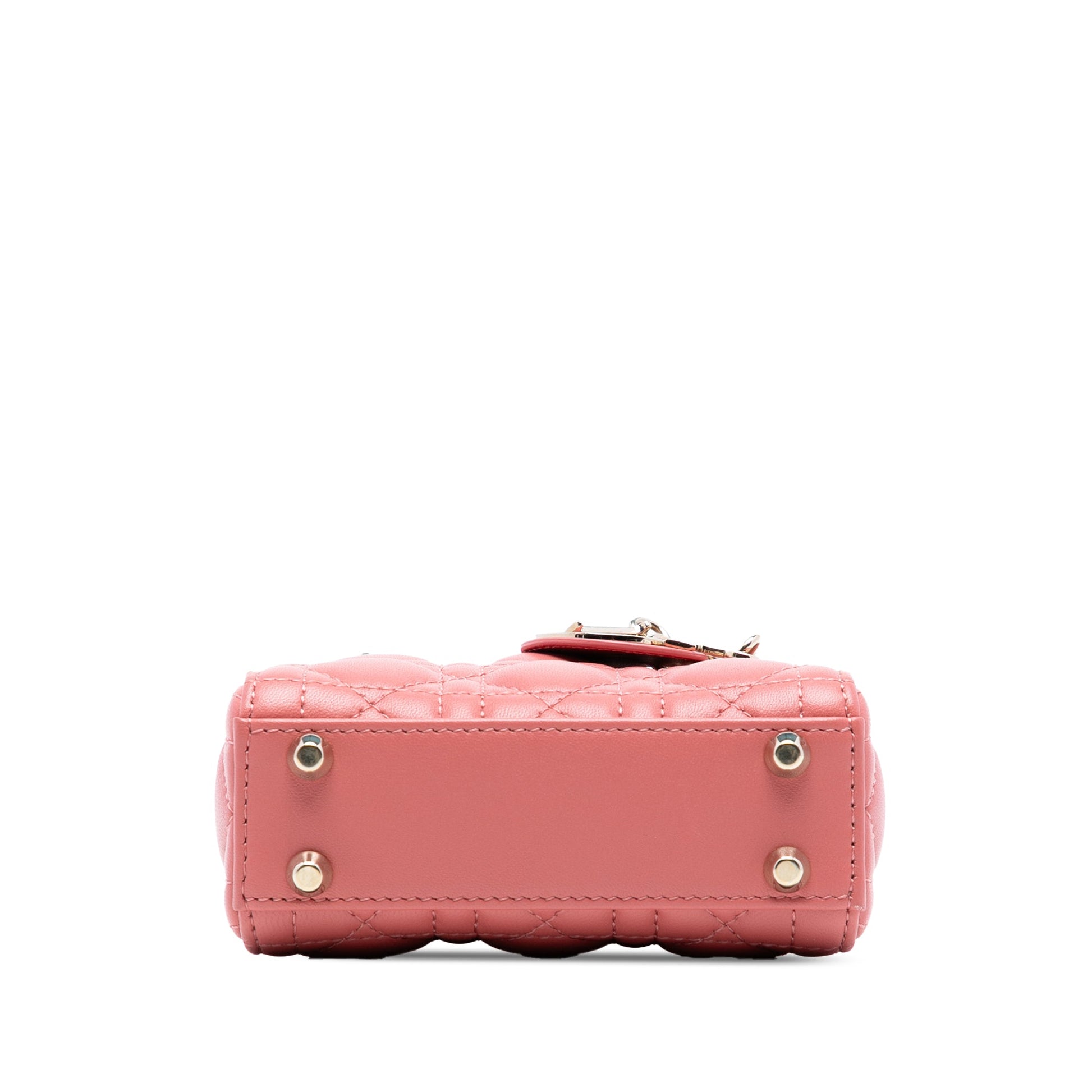 Dior Micro Lambskin Cannage Lady Dior