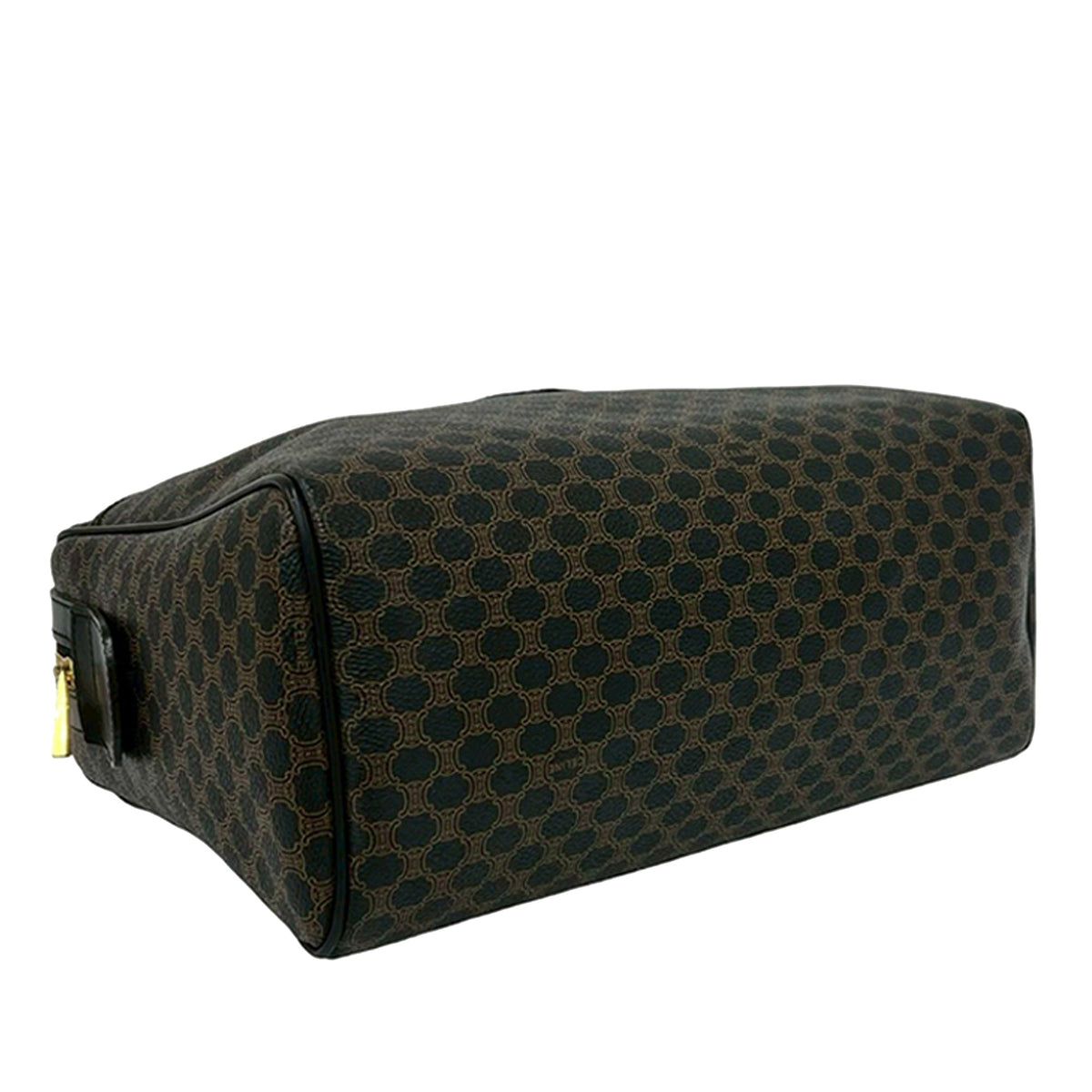 Celine Macadam Coated Canvas Boston Bag