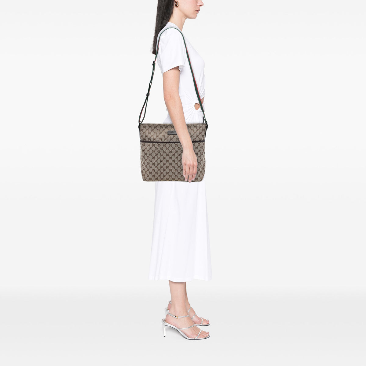 Gucci GG Canvas Web Crossbody