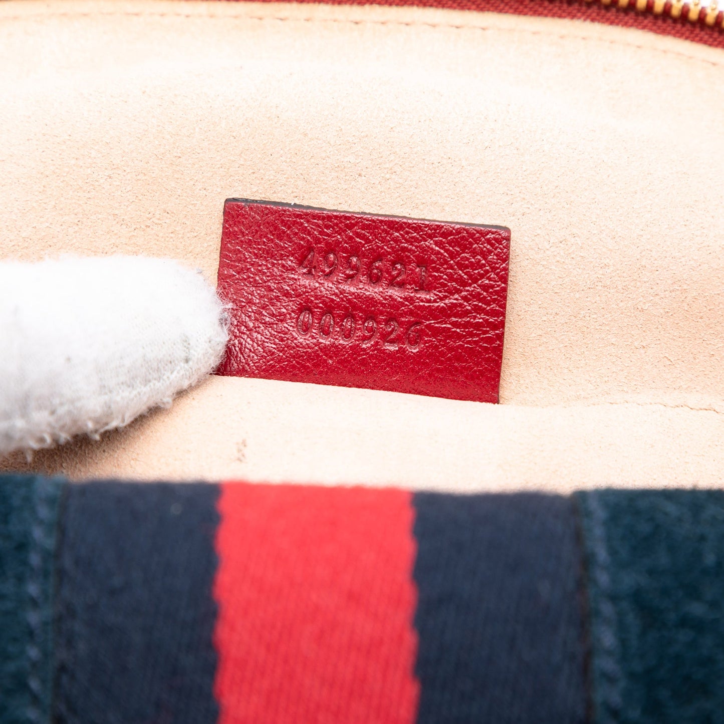 Gucci Small Suede Web Ophidia Dome Crossbody