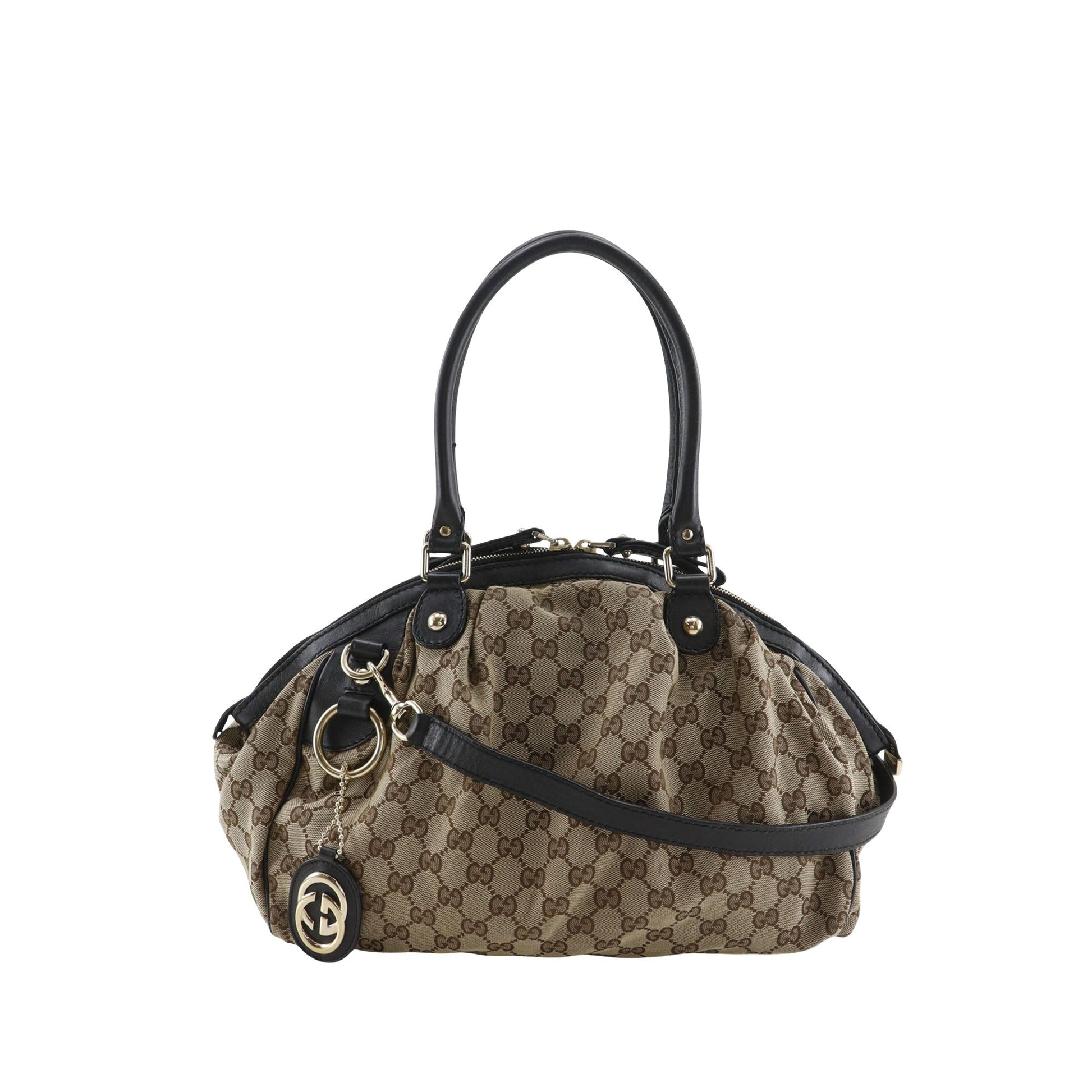 Gucci GG Canvas Sukey Satchel
