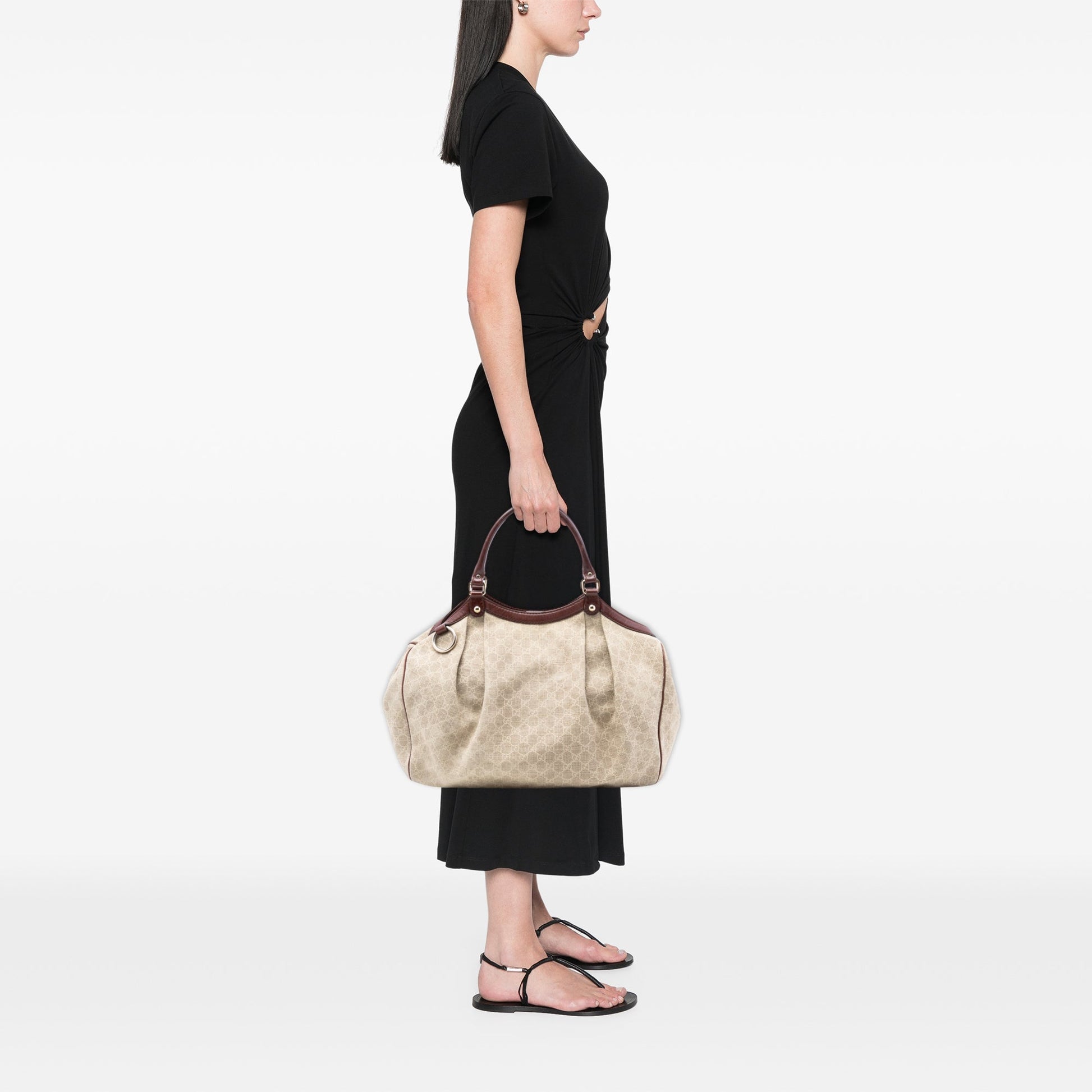 Large GG Canvas Sukey Tote