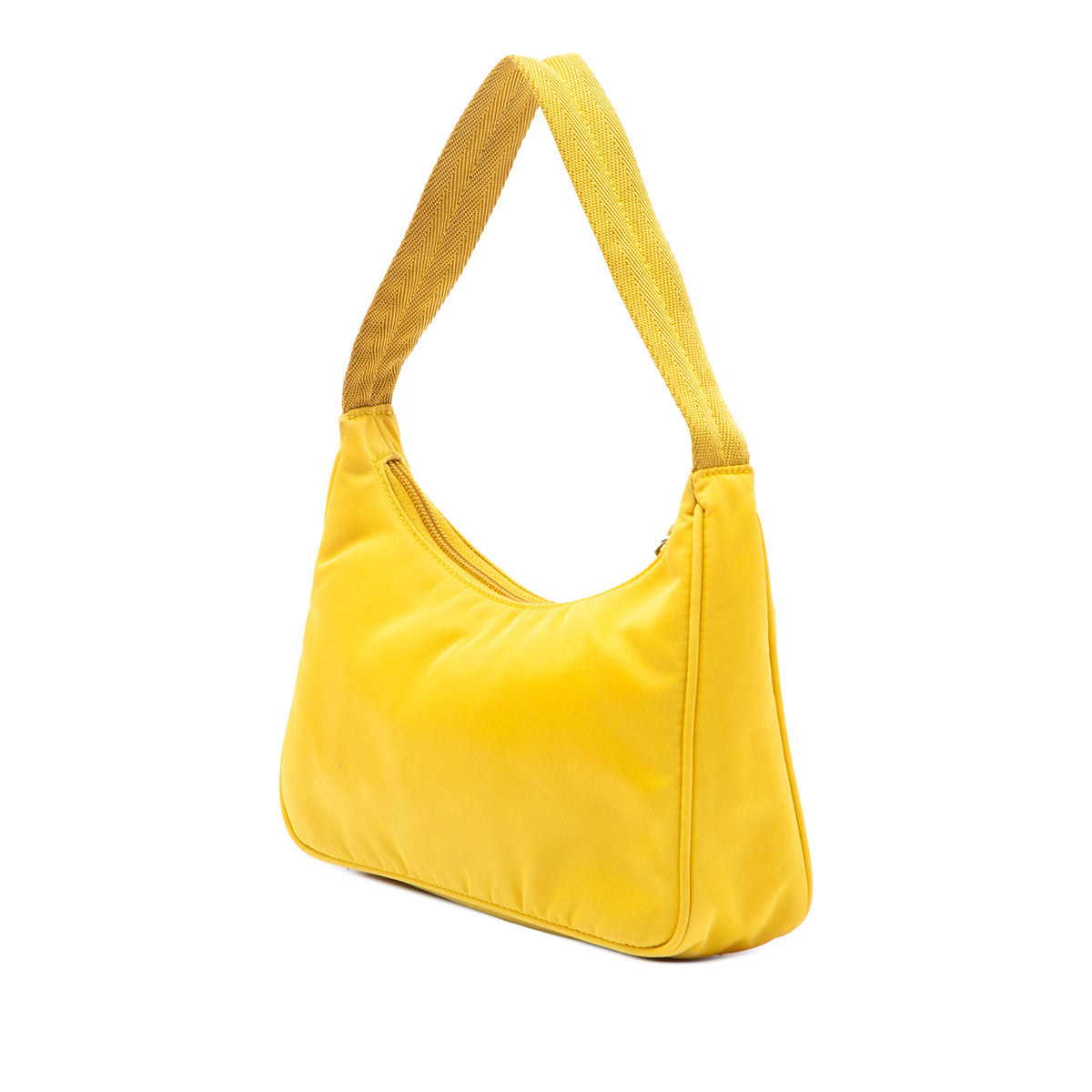 Prada Mini Tessuto Re Edition 2000 Shoulder Bag — Yellow