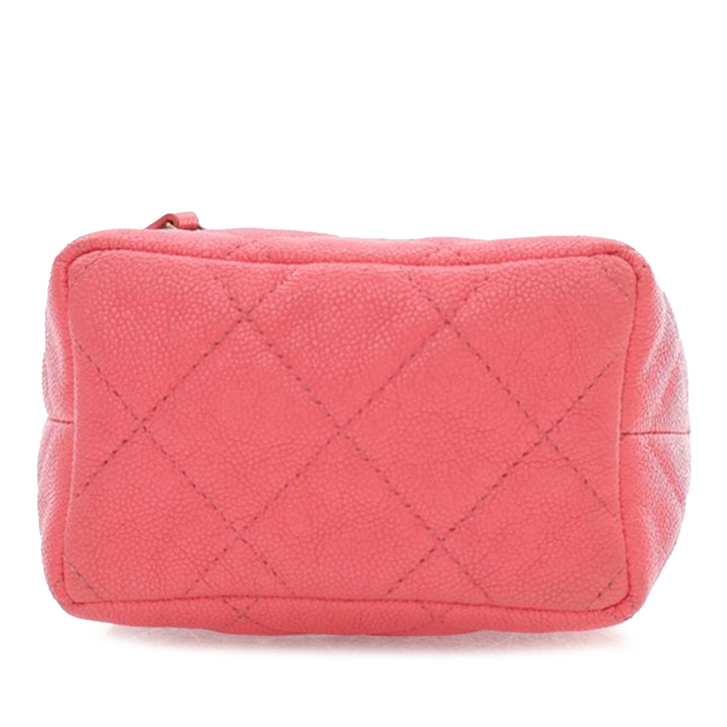 Chanel Mini CC Caviar Top Handle Vanity Case
