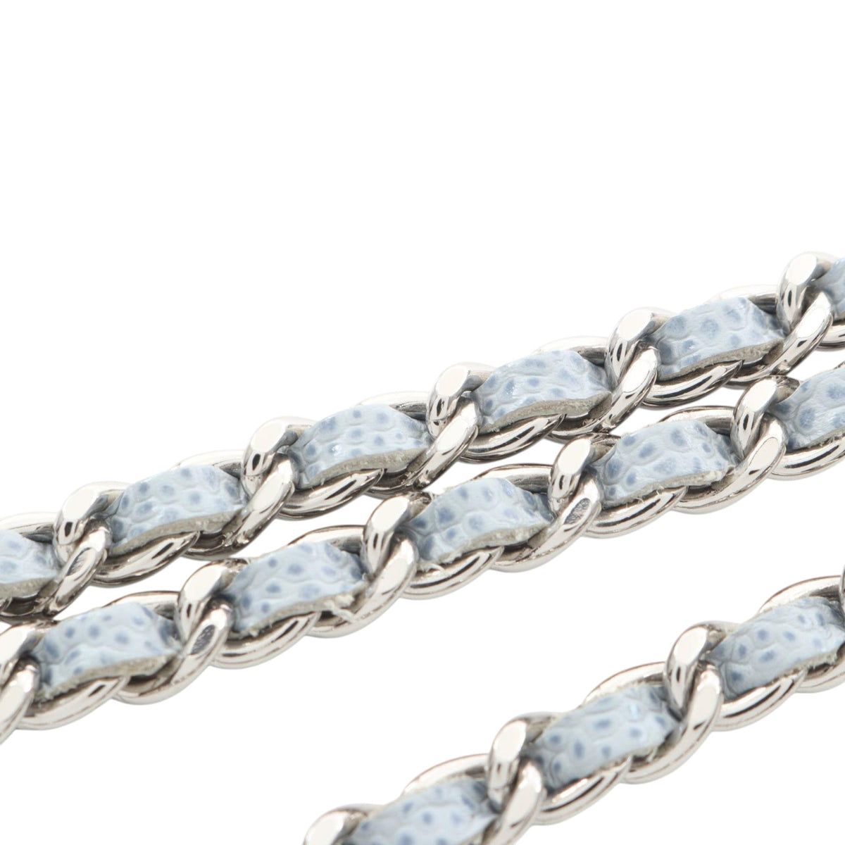 Chanel CC Caviar Half Moon Wallet on Chain