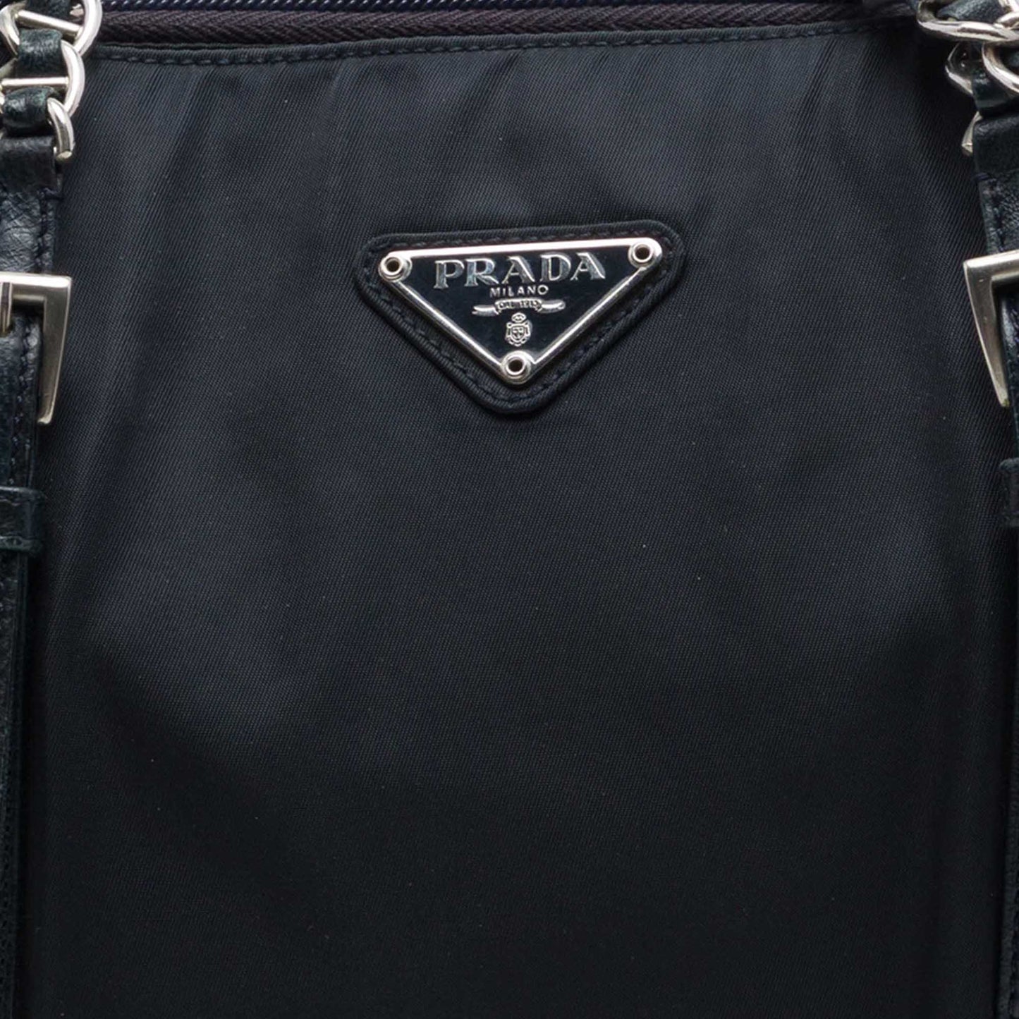 Prada Tessuto Chain Tote