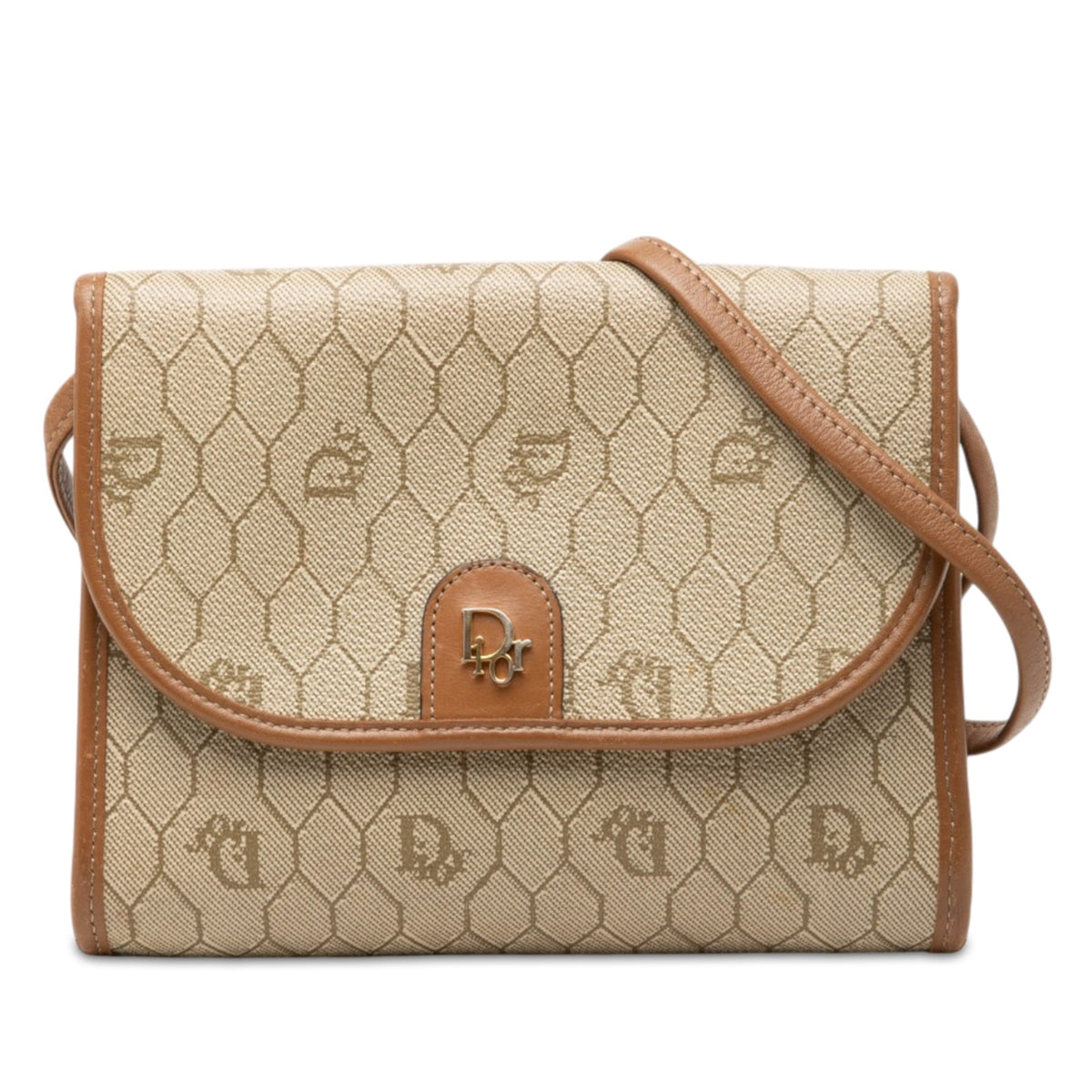 Dior Honeycomb Coated Canvas Crossbody