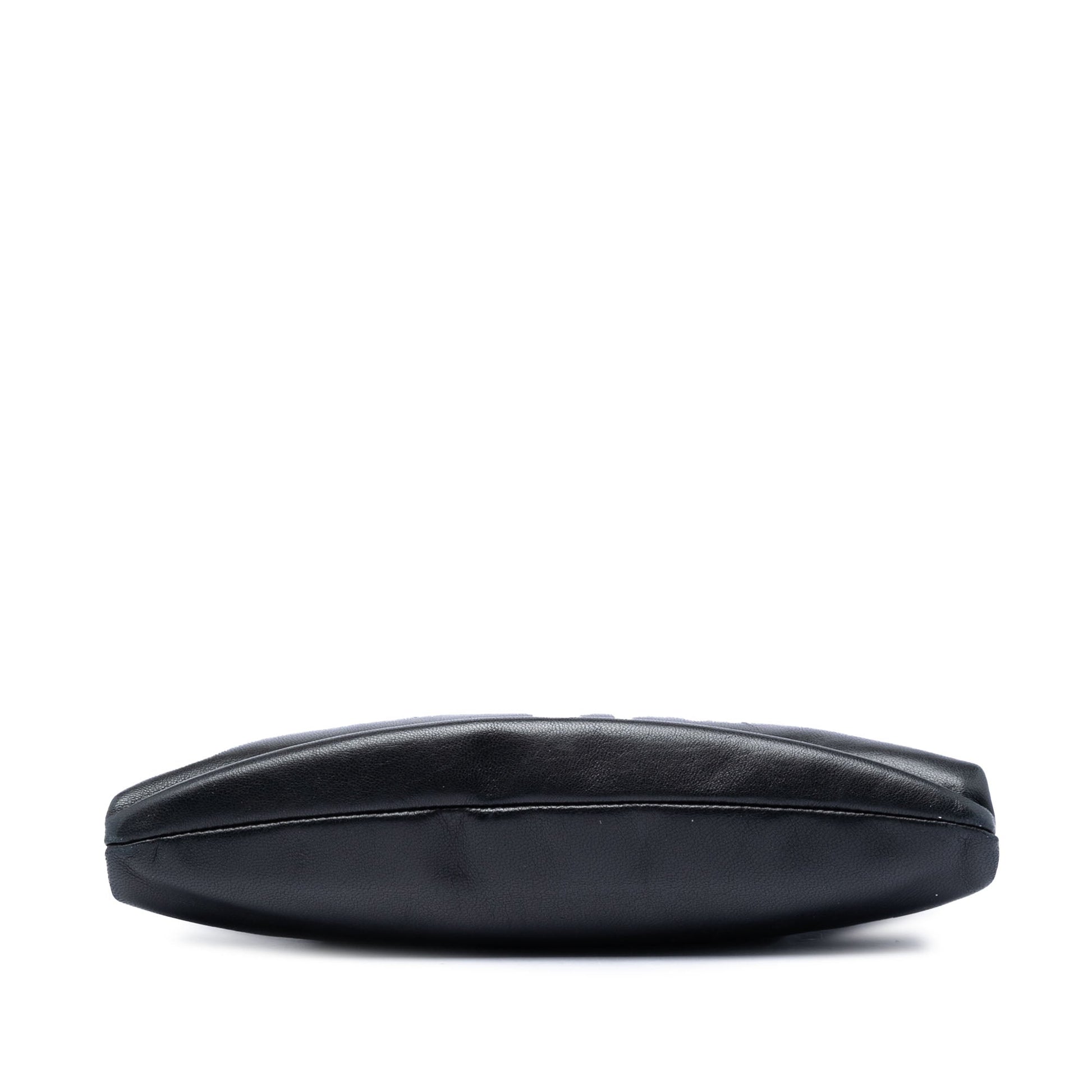 Chanel CC Lambskin Bow Clutch
