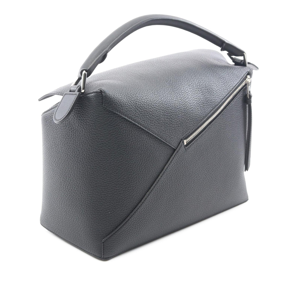 LOEWE Large Calfskin Puzzle Edge Satchel
