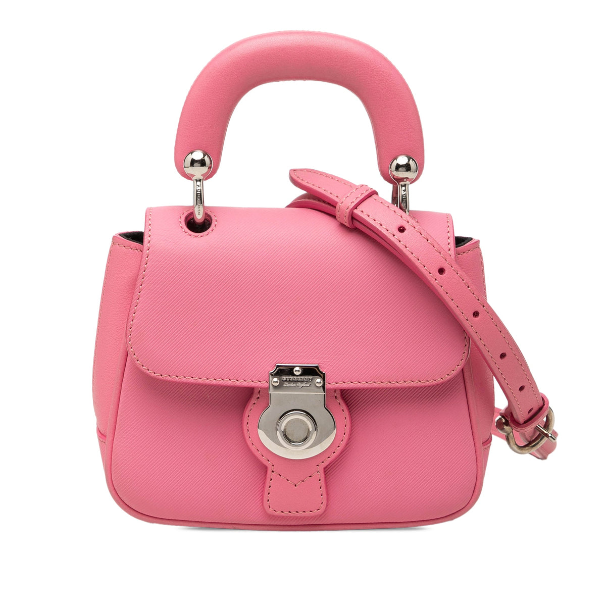 Burberry Mini Trench Calfskin DK88 Top Handle Bag