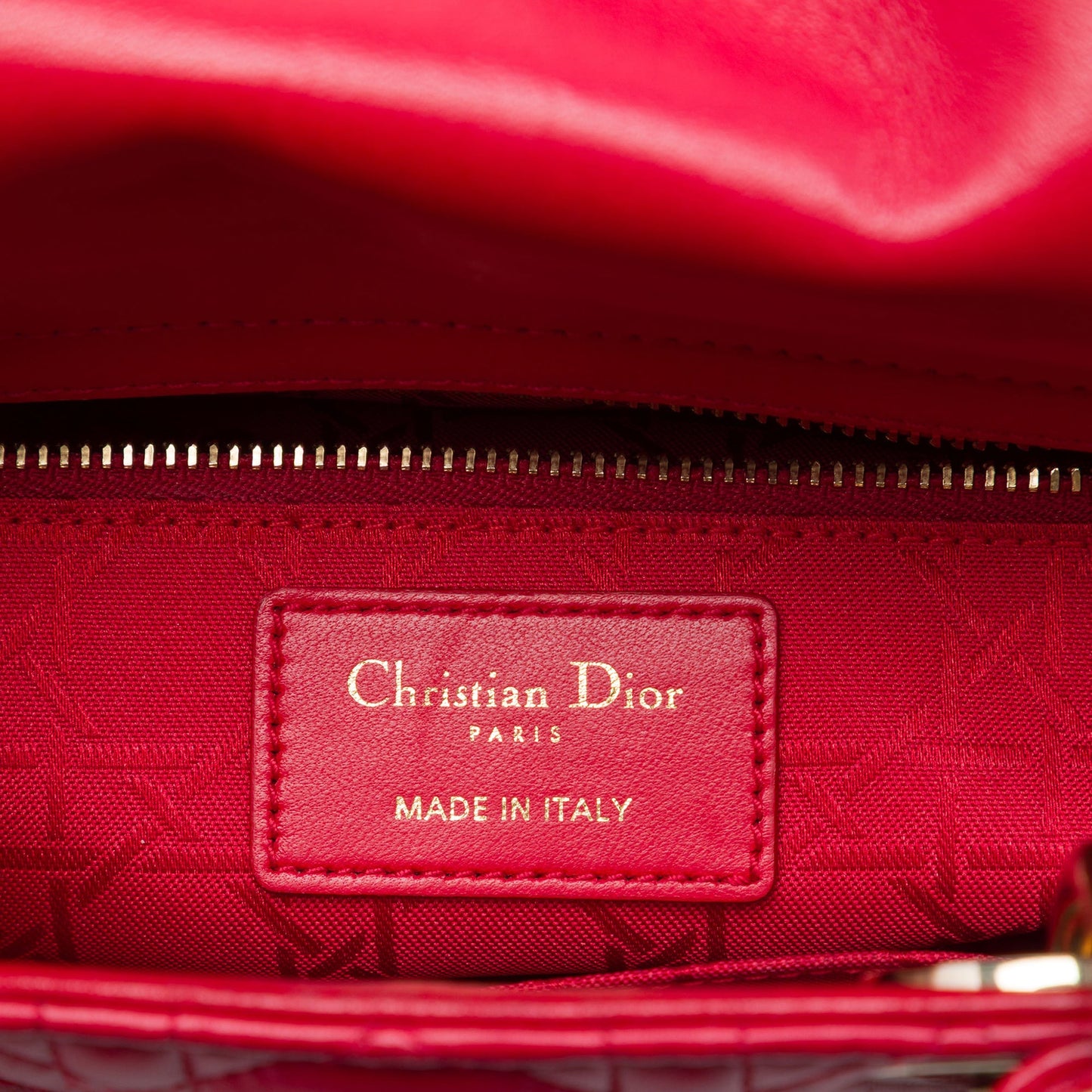Dior Small Lambskin Cannage My ABCDior Lady Dior