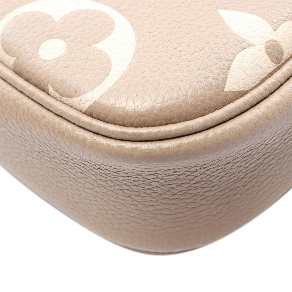 Louis Vuitton Bicolor Monogram Empreinte Giant Ivy Wallet on Chain — Brown