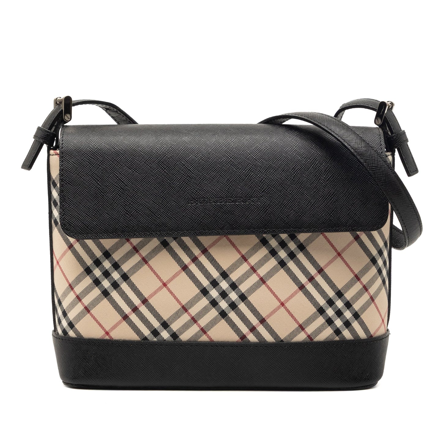 Burberry Nova Check Canvas Crossbody