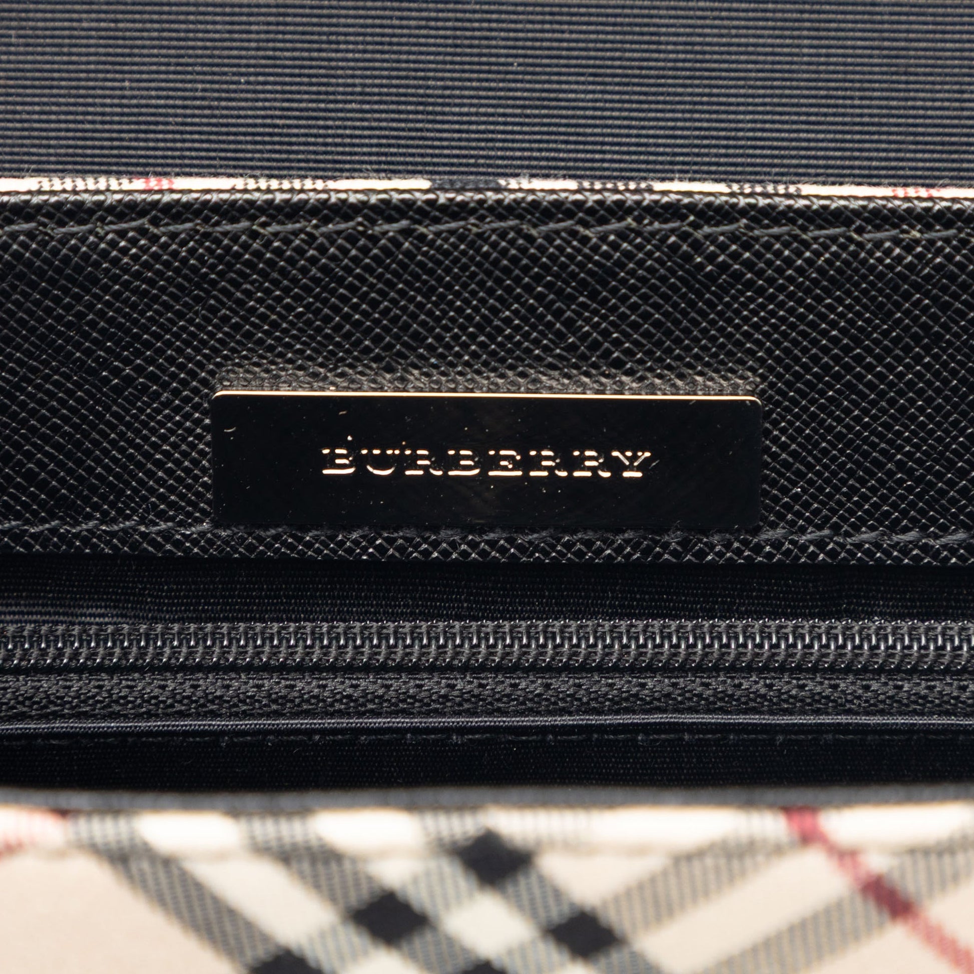 Burberry Nova Check Canvas Crossbody