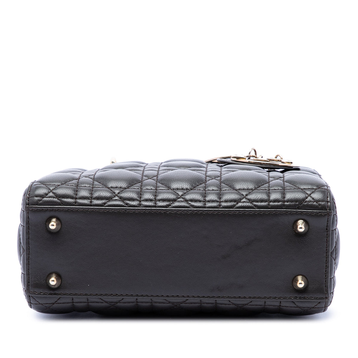 Dior Small Lambskin Cannage My ABCDior Lady Dior — Black