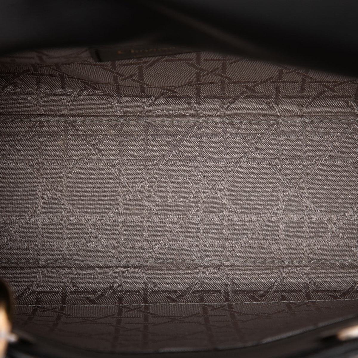 Dior Small Lambskin Cannage My ABCDior Lady Dior — Black