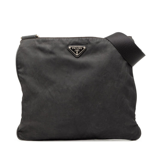 Prada Tessuto Zip Top Crossbody