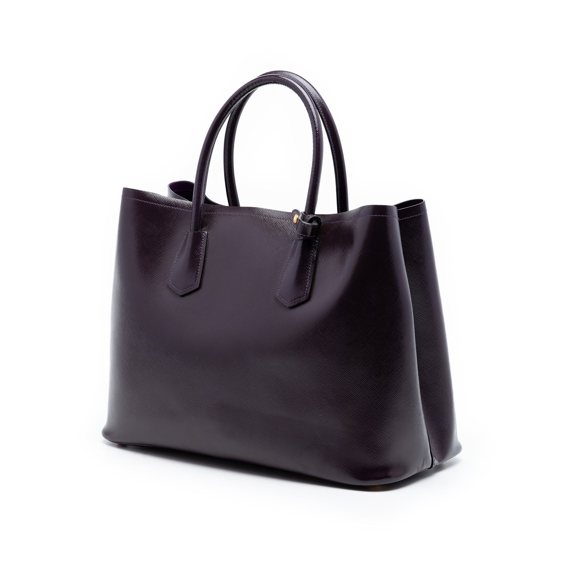 Prada Medium Saffiano Cuir Double Satchel