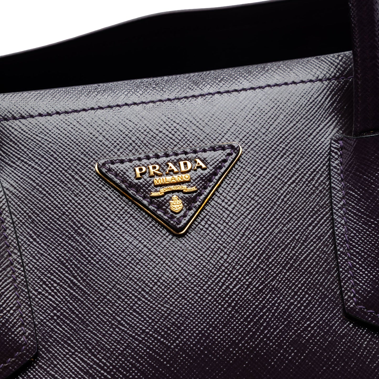 Prada Medium Saffiano Cuir Double Satchel