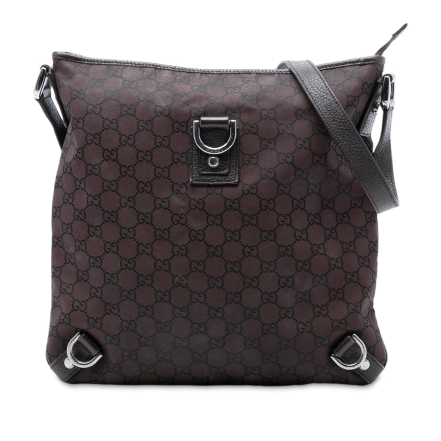 Gucci GG Nylon Abbey D Ring Crossbody