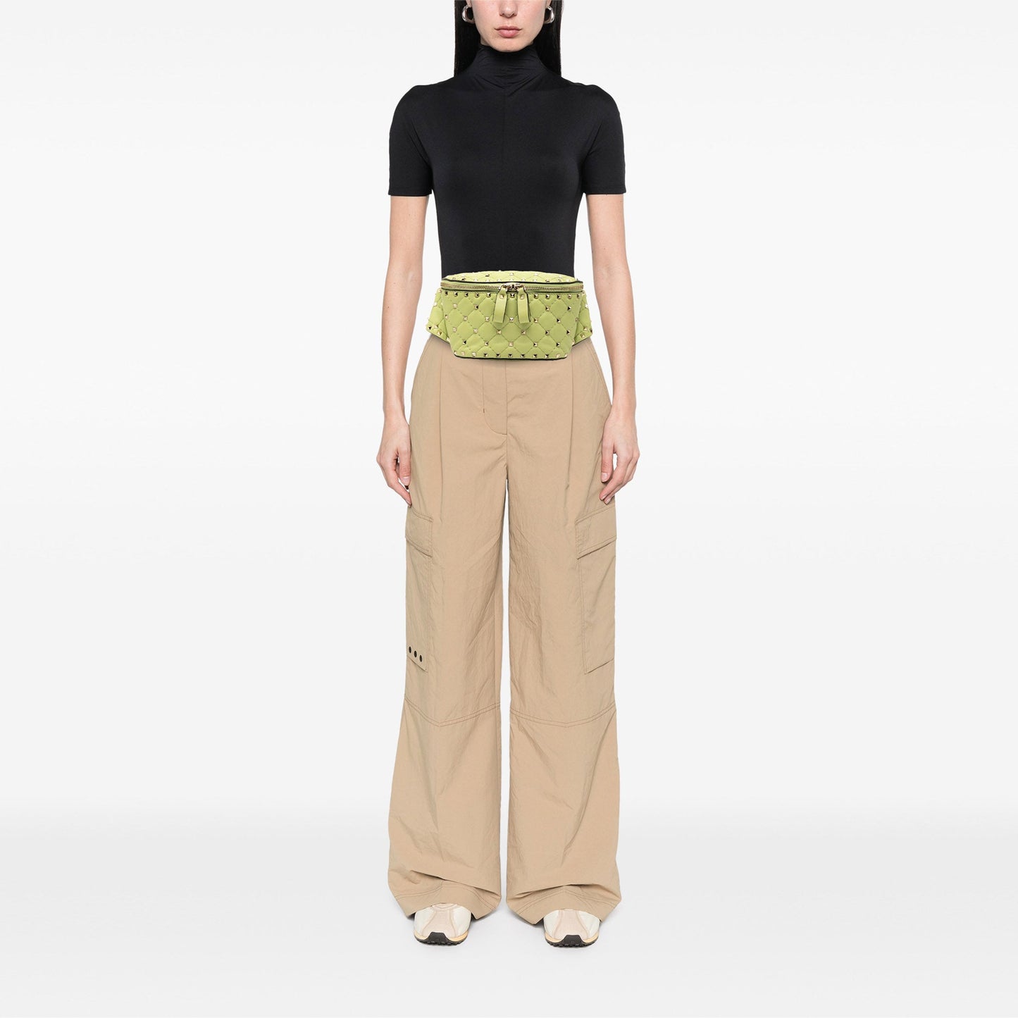 Valentino Nappa Rockstud Spike Belt Bag