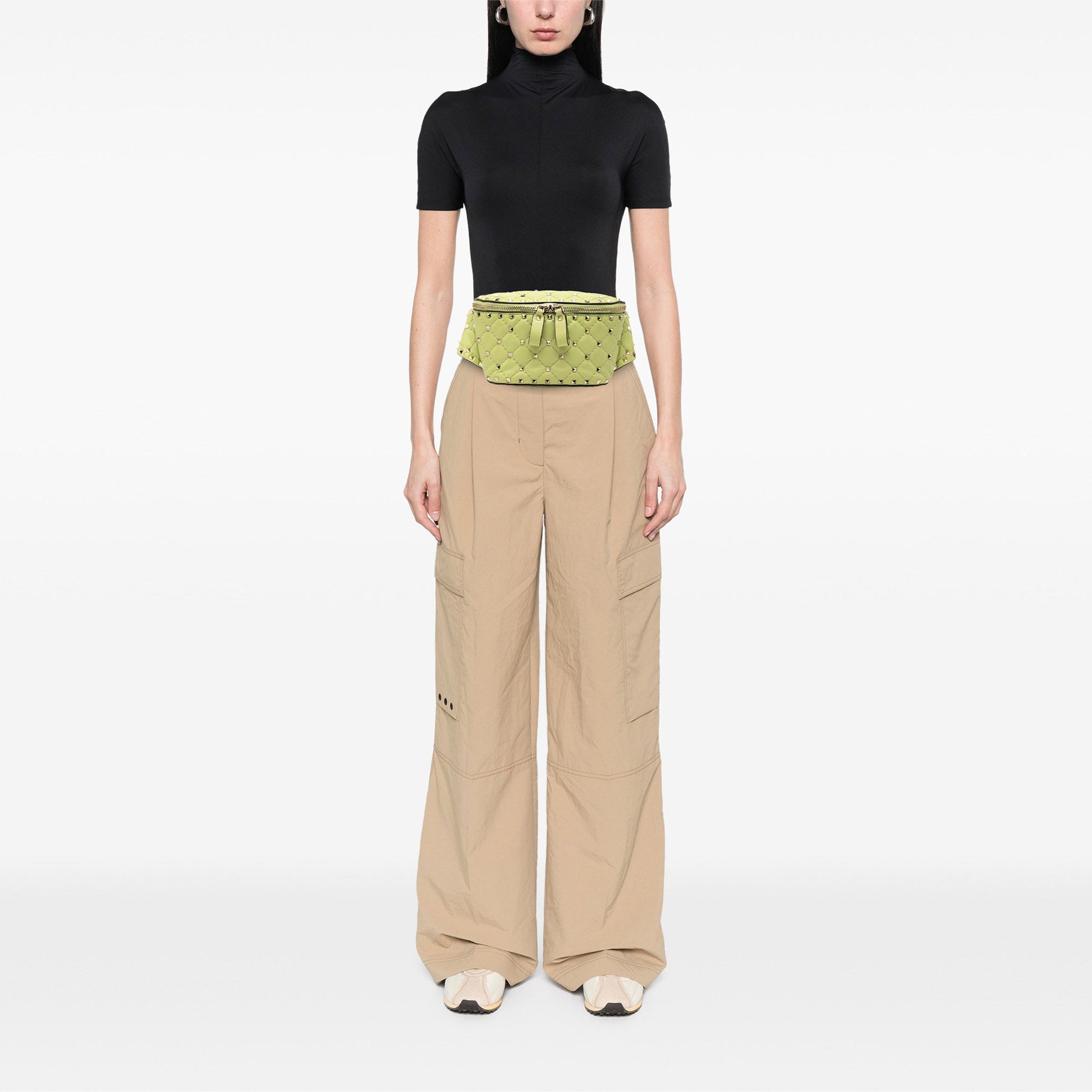 Valentino Nappa Rockstud Spike Belt Bag