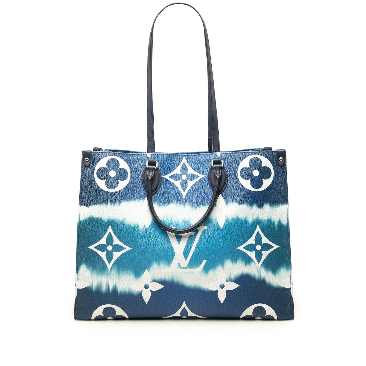 Louis Vuitton Monogram Giant Escale OntheGo GM — Blue