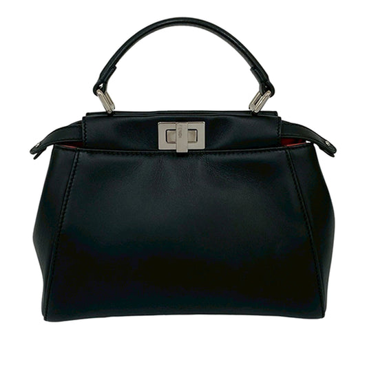 Fendi Mini Nappa Monster Eyes Iconic Peekaboo Satchel