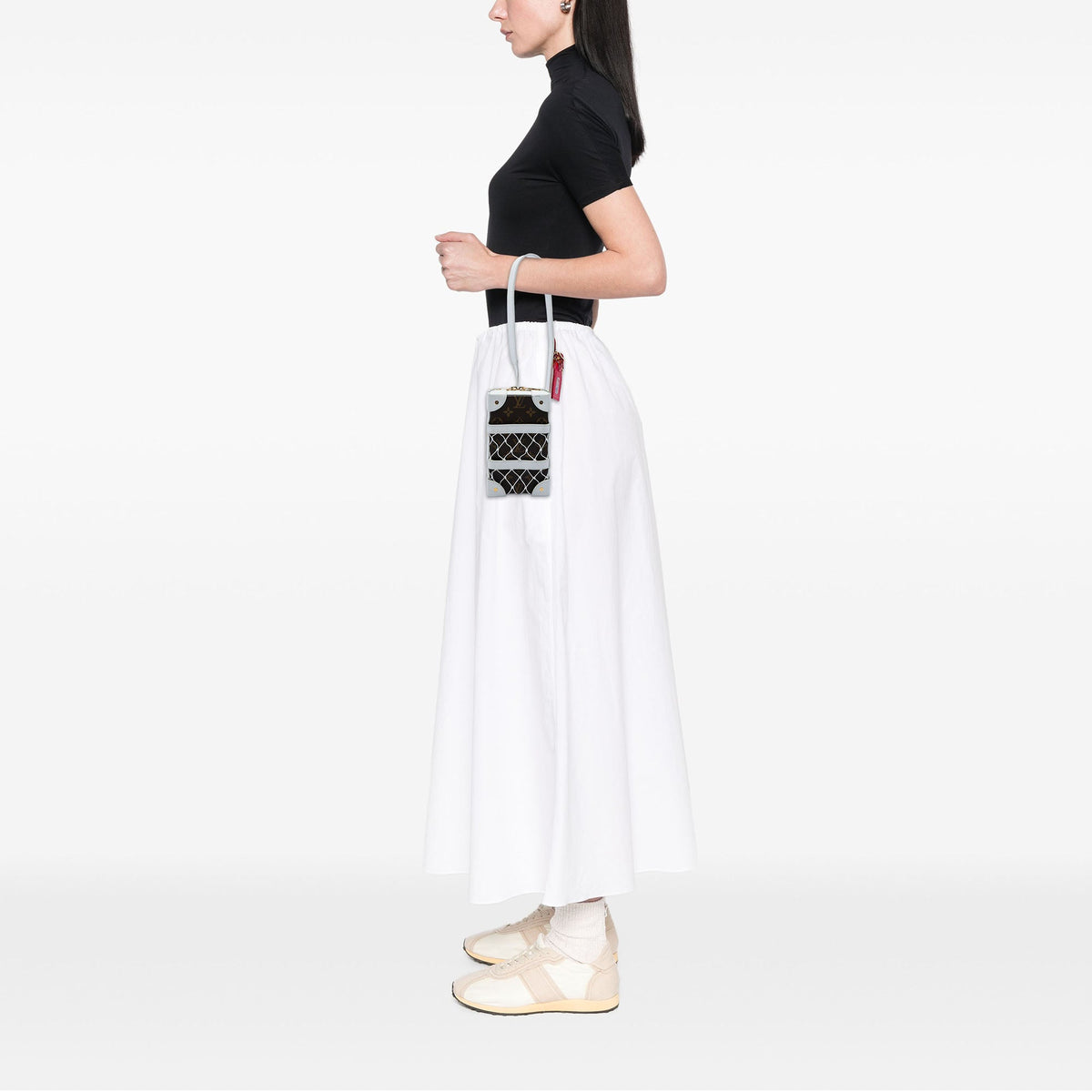 Louis Vuitton NBA Monogram Soft Trunk Phone Bag — Brown