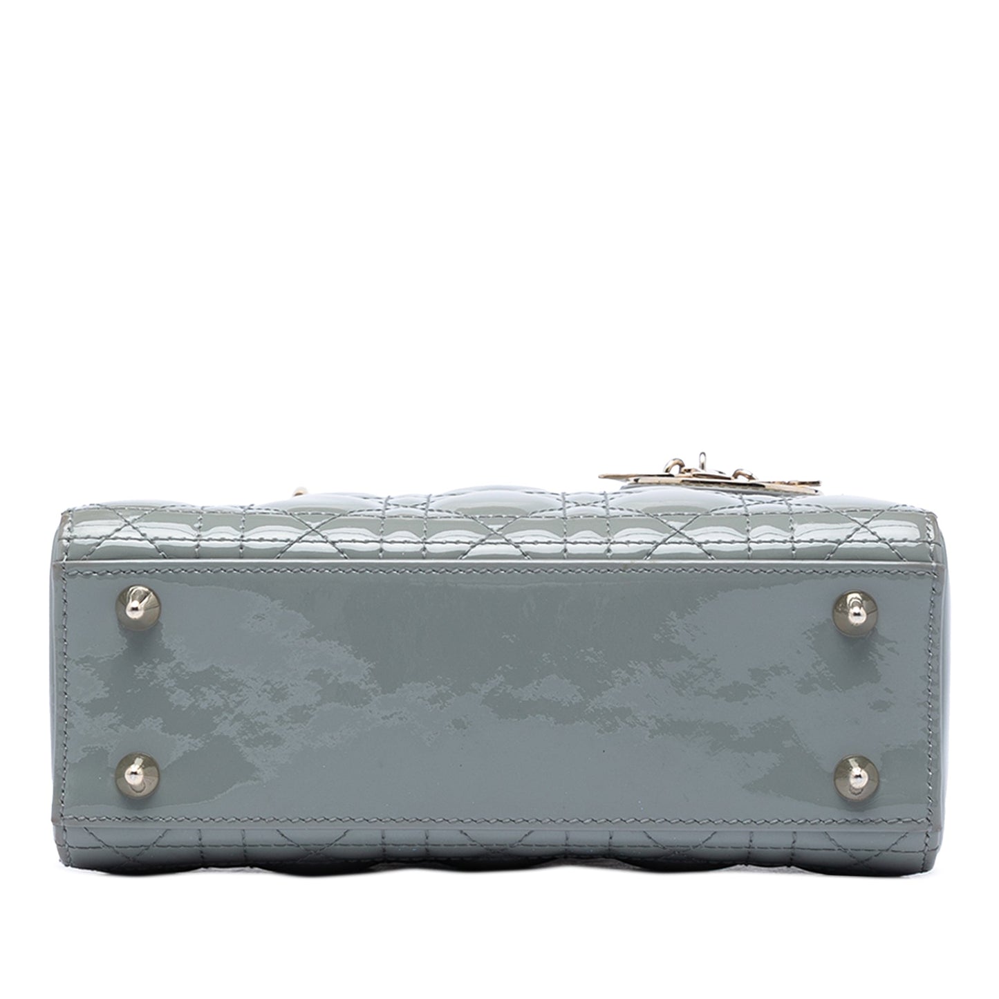 Dior Small Patent Cannage Lady Dior