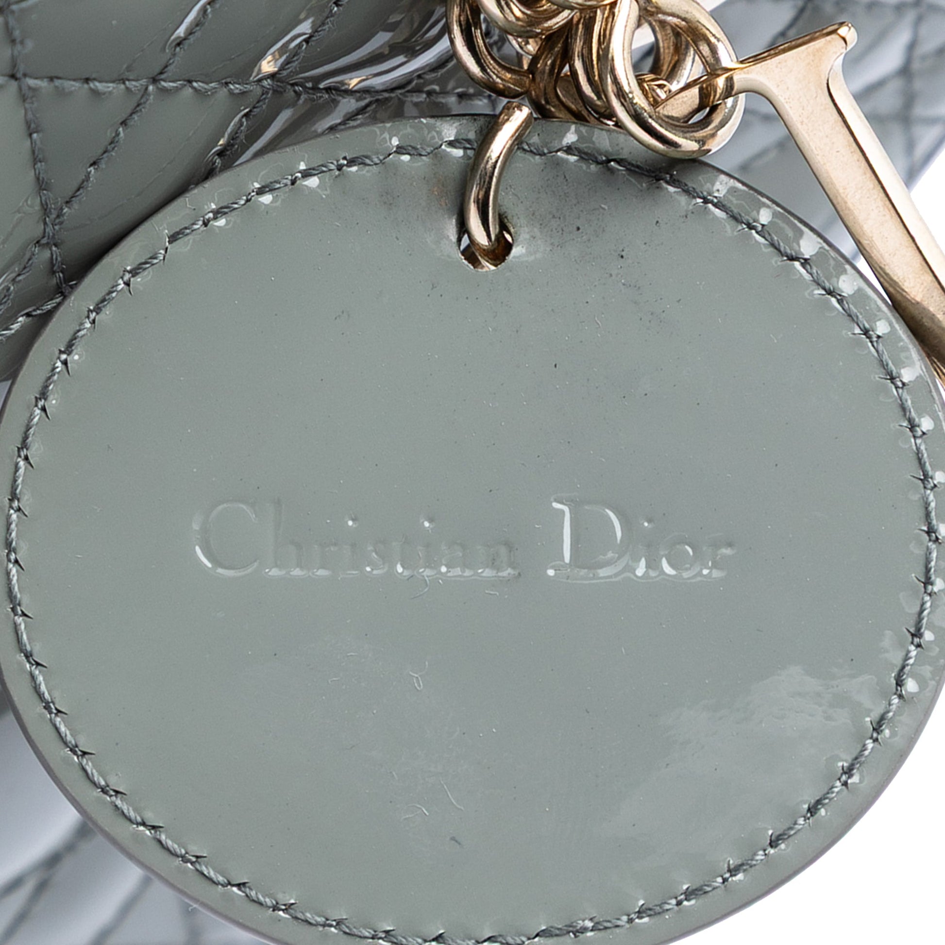 Dior Small Patent Cannage Lady Dior