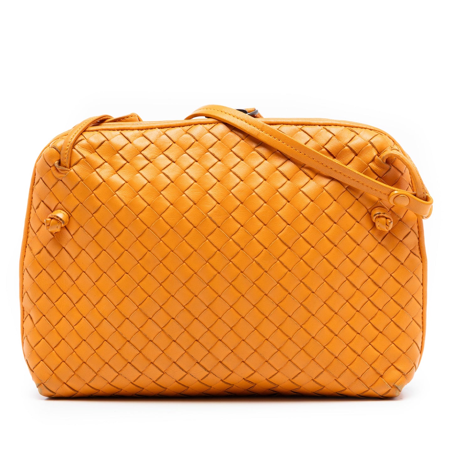 Bottega Veneta Nappa Intrecciato Nodini Crossbody
